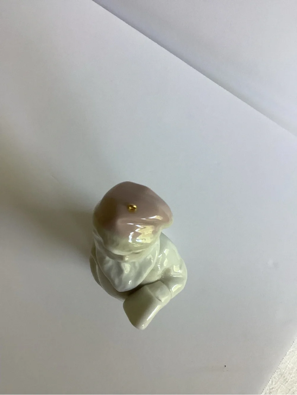 LLADRO Mini Papa Noel Santa Claus #5842 and Muneco De Nieve Snowman #5841 Boxes